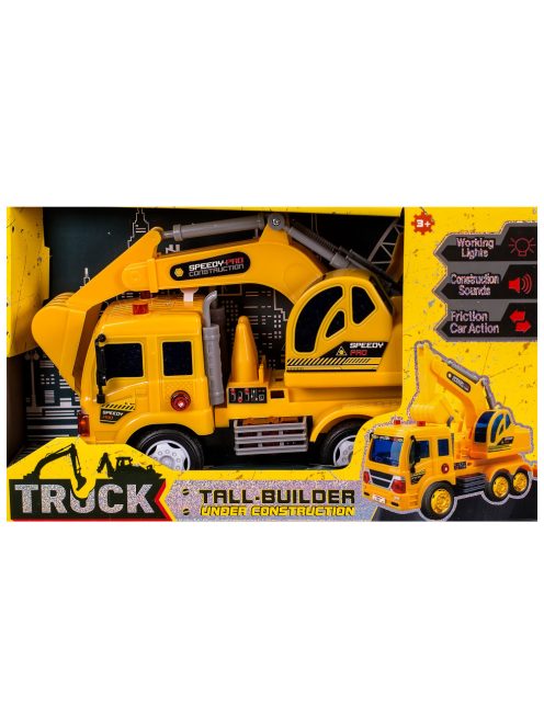 Excavator de copii cu sunet și lumini-Excavator de copii cu sunet și lumini