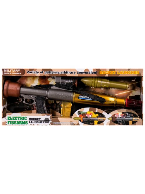 Bazooka de copii cu efecte de lumină și sunet-Bazooka de copii cu efecte de lumină și sunet