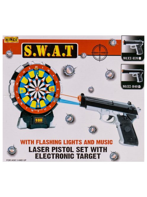Set interactiv pentru copii "Pistol și ținta"