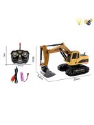 Excavator cu șine radiocomandat pentru copii