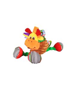Animăluț de pluș pentru cărucior Girafă