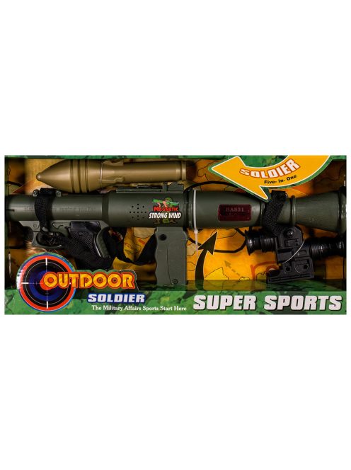 Bazooka verde pentru copii